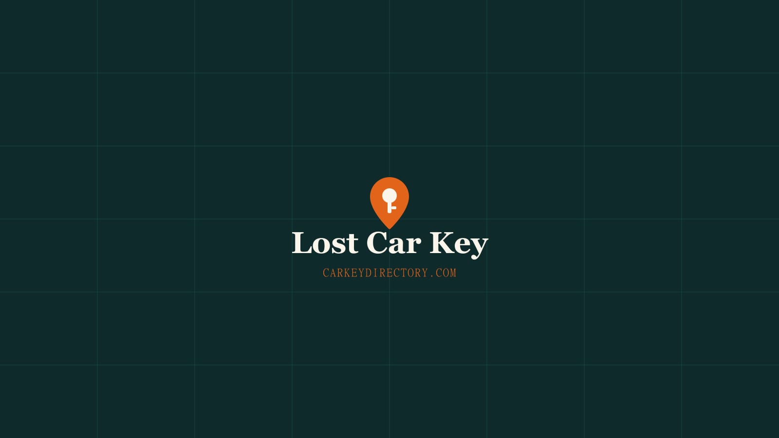 Lost Your Only Car Key? The All-Keys-Lost Playbook